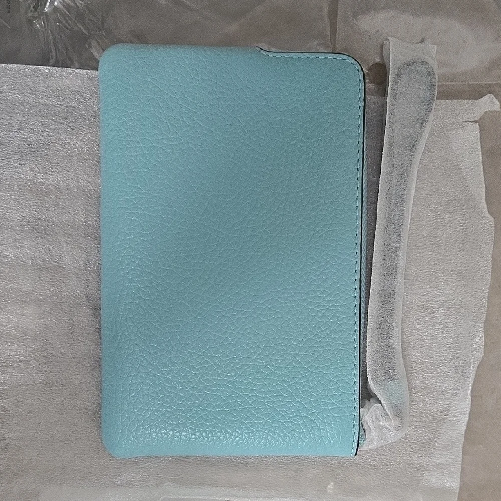 Coach Sky Blue Pouch - Picture 3 of 4